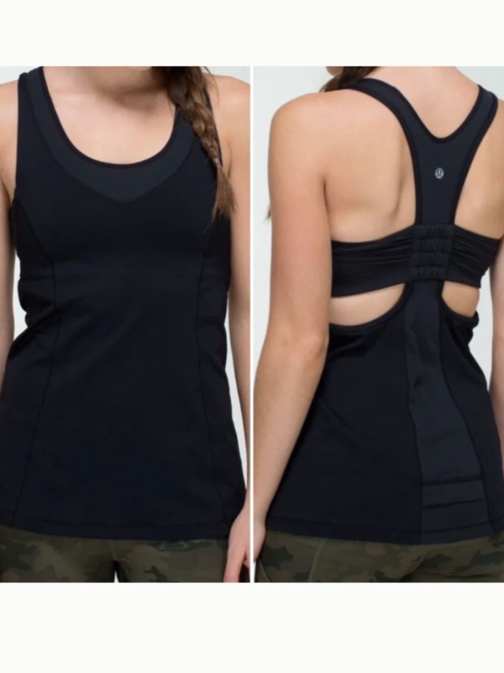 Lululemon Tone It Tank Black (8)